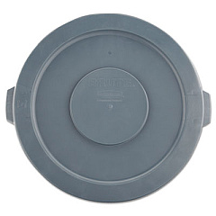Rubbermaid Commercial BRUTE Round Container Lids, Gray (2631GRAY)
