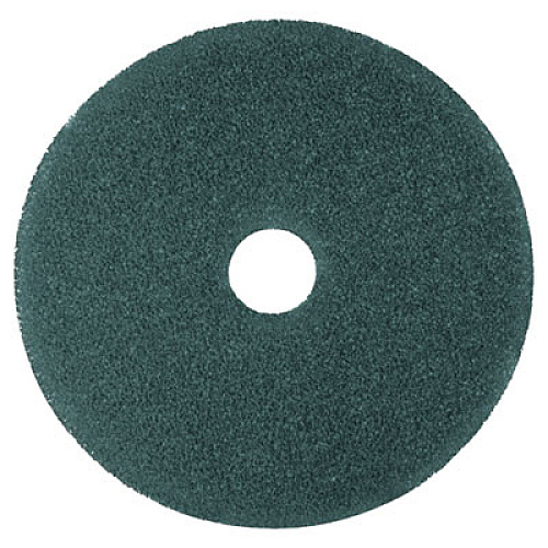 3M Low-Speed High Productivity Floor Pads 5300, 14" Diameter, Blue, 5/Carton (08407)