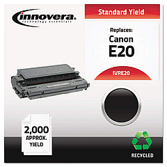 Innovera Remanufactured Black Toner, Replacement for E20 (1492A002AA)