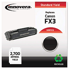 Innovera Remanufactured Black Toner, Replacement for FX-3 (1557A002BA)