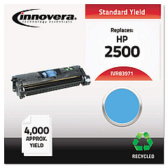 Innovera Remanufactured Cyan Toner, Replacement for 123A (Q3971A)