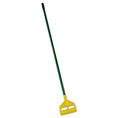 Rubbermaid Commercial Invader Side-Gate Wet-Mop Handle, 60", Green, Fiberglass (H146GRE)