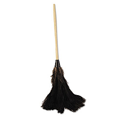 Boardwalk Professional Ostrich Feather Duster, 16" Handle (BWK28BK)