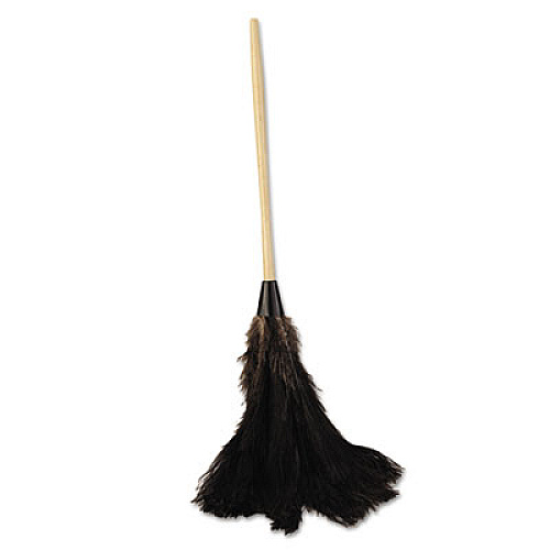 Boardwalk Professional Ostrich Feather Duster, 16" Handle (BWK28BK)