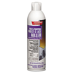 Chase Products Champion Sprayon Multipurpose Insect and Lice Killer, 10 oz, Can, 12/Carton (5106)