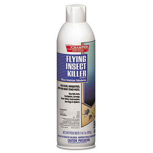 Chase Products Champion Sprayon Flying Insect Killer, 18oz, Can, 12/Carton (5102)
