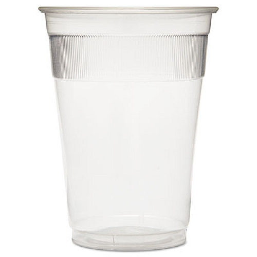 GEN Individually Wrapped Plastic Cups, 9 oz, Clear, 1,000/Carton (GENWRAPCUP)