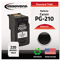 Innovera Remanufactured Black Ink, Replacement for PG-210 (2974B001)