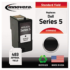 Innovera Remanufactured Black High-Yield Ink, Replacement For Dell Series 5 (M4640)