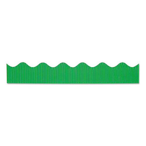 Pacon Bordette Decorative Border, 2.25" x 50 ft Roll, Apple Green (0037136)