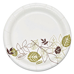 Dixie Pathways Soak Proof Shield Heavyweight Paper Plates, WiseSize, 5.88" dia, 125/Pack (SXP6WSPK)