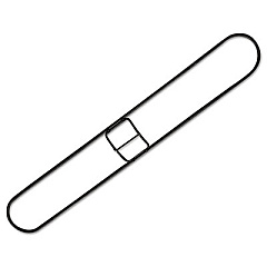 Rubbermaid Commercial Snap-On Wire Dust Mop Frame, 36w x 5d (M25512)