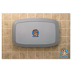 Koala Kare Horizontal Baby Changing Station, 35 x 22, Gray (KB20001)