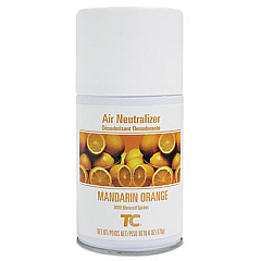 Rubbermaid Commercial TC Standard Aerosol Refill, Mandarin Orange, 6 oz Aerosol Spray, 12/Carton (401504)