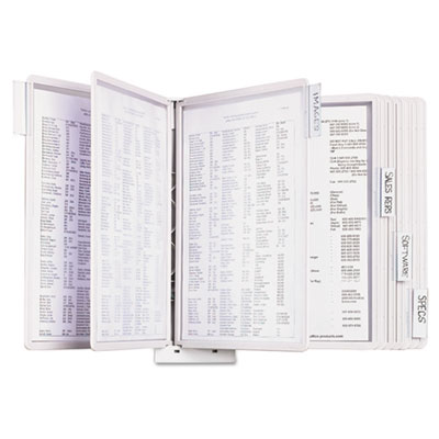 Durable Sherpa Sherpa Wall-Mount Reference System, 10 Panels (554110)