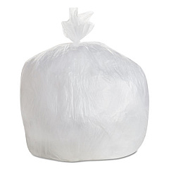 GEN High Density Can Liners, 30 gal, 8 microns, 30" x 36", Natural, 500/Carton (BWK303610)