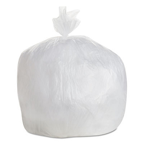 GEN High Density Can Liners, 30 gal, 8 microns, 30" x 36", Natural, 500/Carton (BWK303610)