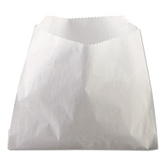 Bagcraft French Fry Bags, 5.5" x 4.5", White, 2,000/Carton (450009)