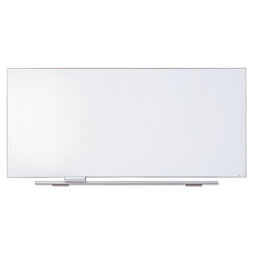 Iceberg Polarity Magnetic Porcelain Dry Erase White Board, 96 x 44, Aluminum Frame (31480)