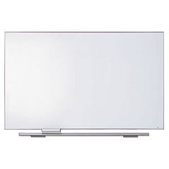 Iceberg Polarity Magnetic Porcelain Dry Erase White Board, 72 x 44, Aluminum Frame (31460)