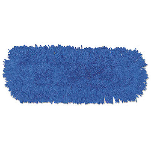 Rubbermaid Commercial Twisted Loop Blend Dust Mop, Synthetic, 24 x 5, Blue, Dozen (J353DZ)