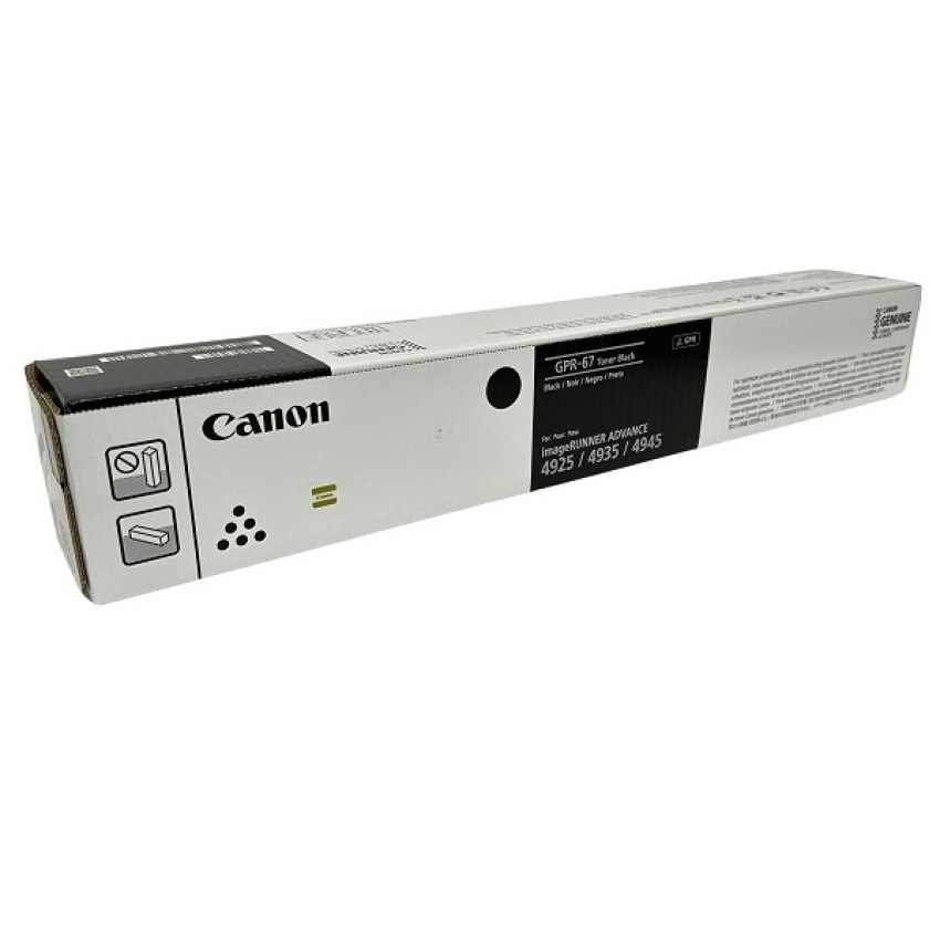 Canon GPR-67 Black Toner Cartridge (5745C003) | Bluedogink.com