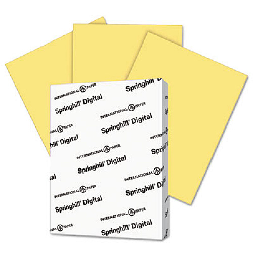 Springhill 055100 Digital Index Color Card Stock
