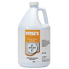 Misty BIODET ND-32, Lemon, 1 gal Bottle, 4/Carton (1038806)
