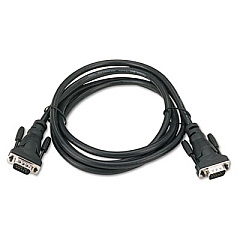 Belkin Pro Series High-Integrity VGA/SVGA Monitor Cable, 6 ft, Black (F3H98206)