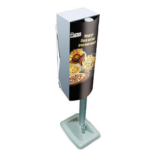 Scott Mega Cartridge Napkin System Pole Mount Kit, Gray, 11.8 x 8.8 x 38.3 (09135)