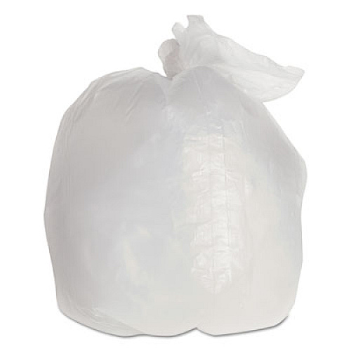 Rubbermaid Commercial Linear Low Density Can Liners, 50gal, 2mil, 37w x 44h, Clear, 200/Carton (500888CLE)