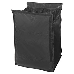 Rubbermaid Commercial Executive Quick Cart Liner, 12.8" x 18.5", Black (1902702)