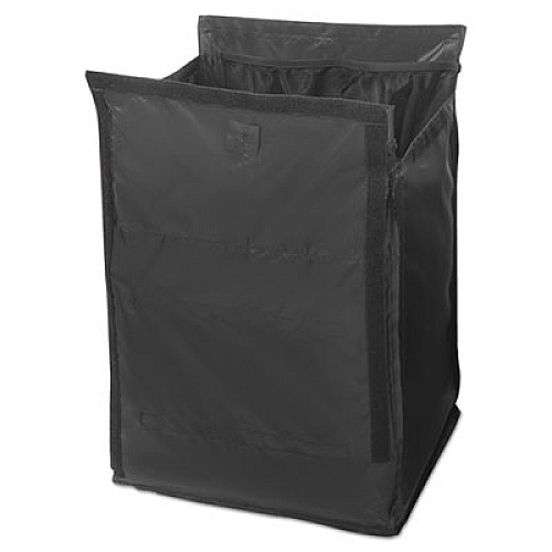 Rubbermaid Commercial Executive Quick Cart Liner, 12.8" x 18.5", Black (1902702)