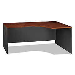 Bush Series C Collection Corner Desk Module, Right, 71.13" x 35.5" x 29.88", Natural Cherry/Graphite Gray (WC72423)