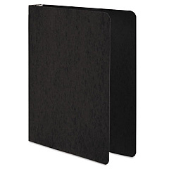 Wilson Jones PRESSTEX Round Ring Binder, 3 Rings, 1" Capacity, 11 x 8.5, Black (38611)