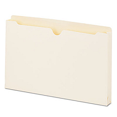 Universal Economical Manila File Jackets, Straight Tab, Legal Size, Manila, 50/Box (UNV74500)