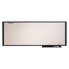 Quartet Prestige Cubicle Total Erase Whiteboard, 48 x 18, White Surface, Graphite Frame (WM4818)