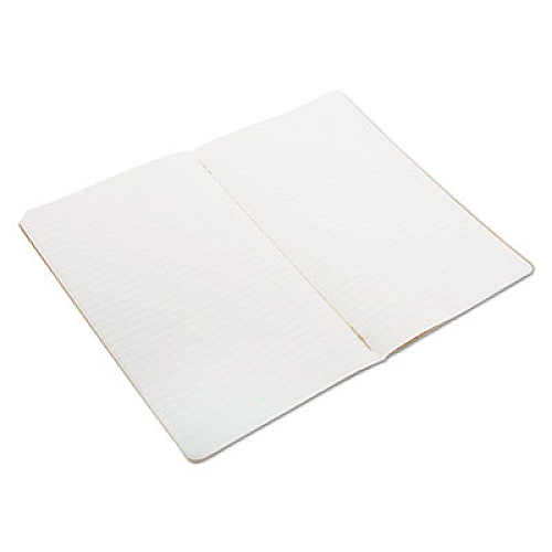Moleskine Cahier Journal, 1 Subject, Narrow Rule, Brown Kraft Cover, 8.25 x 5, 80 Sheets, 3/Pack (QP416)