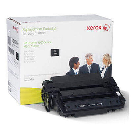 Xerox 106R02154 Replacement Extended-Yield Toner for Q7551X (51X), Black