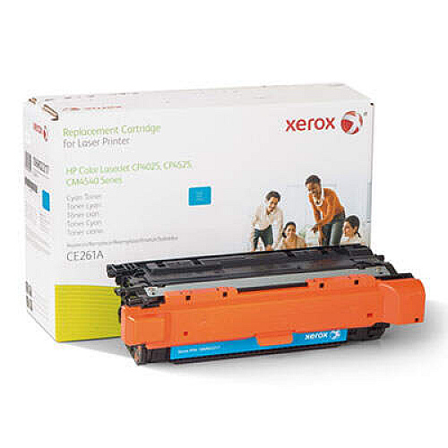 Xerox 106R02217 Replacement Toner for CE261A (648A), Cyan
