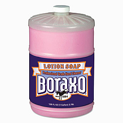 Boraxo Liquid Lotion Soap, Floral Fragrance, 1 gal Bottle, 4/Carton (02709)