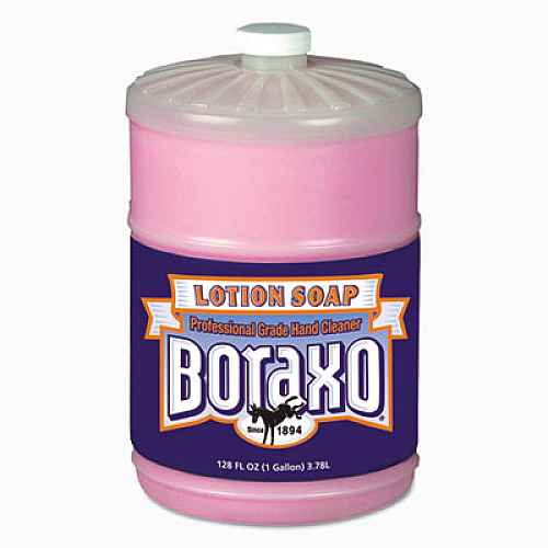 Boraxo Liquid Lotion Soap, Floral Fragrance, 1 gal Bottle, 4/Carton (02709)