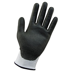 KleenGuard G60 ANSI Level 2 Cut-Resistant Gloves, 250 mm Length, X-Large/Size 10, White/Black, 12 Pairs (38692)