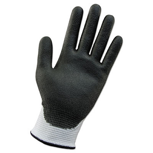 KleenGuard G60 ANSI Level 2 Cut-Resistant Gloves, 250 mm Length, X-Large/Size 10, White/Black, 12 Pairs (38692)