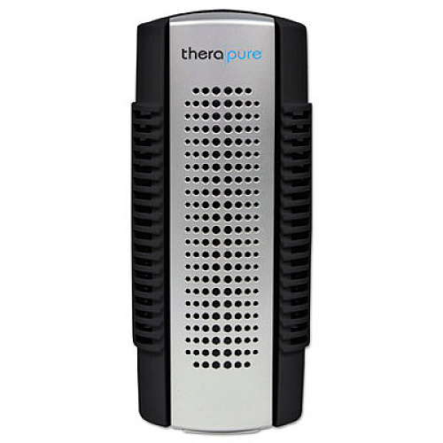 Therapure Mini Plug-In Collection Blade Air Purifier, One Speed, Black/Silver (90TP50BLM01)