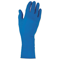 KleenGuard G29 Solvent Resistant Gloves, 295 mm Length, Large/Size 9, Blue, 500/Carton (49825)