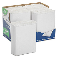 Georgia Pacific Professional Professional Series Premium Folded Paper Towels in Convenient EZ Access Carton, C-Fold, 10 x 13, 200/Pack, 6 Packs/Carton (2112014)