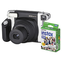 Fujifilm Instax Wide 300 Camera Bundle, 16 Mpixels, Black (600015500)