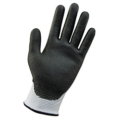 KleenGuard G60 ANSI Level 2 Cut-Resistant Gloves, 265 mm Length, 2X-Large, White/Black, 12 Pairs (38693)