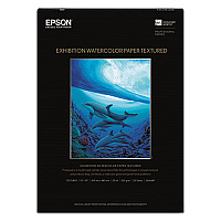 Epson S045487 Exhibition Textured Watercolor Paper